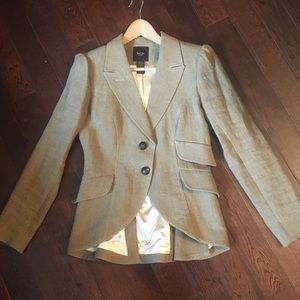 Smythe linen blazer size 8